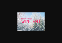 Wincent Medium Font Poster 1