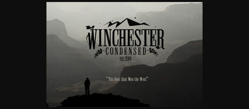 Winchester Condensed Poster 3