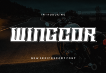 Wingcor Fonts