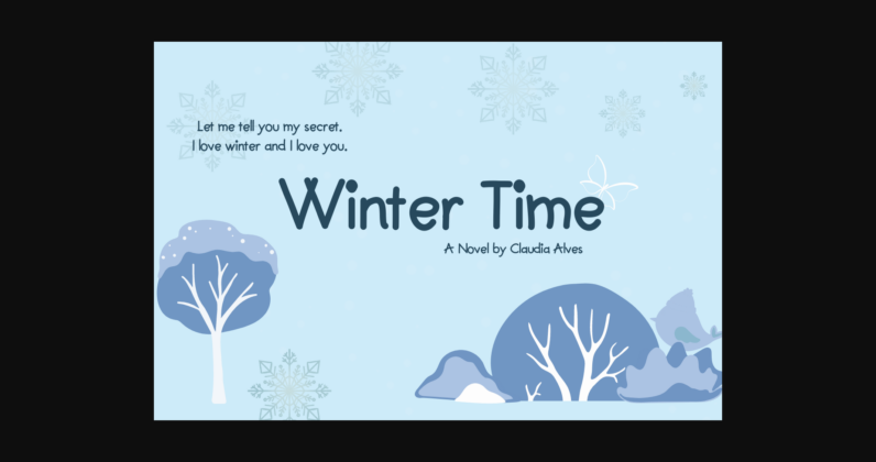 Winter Font Poster 6