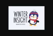 Winter Insight Font Poster 1