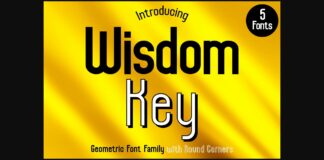 Wisdom Key Font Poster 1