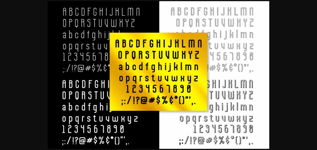 Wisdom Key Font Poster 7