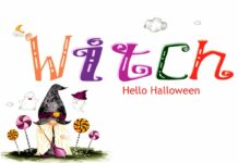 Witch Font Poster 1