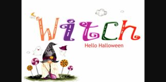 Witch Font Poster 1