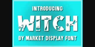 Witch Font Poster 1