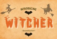 Witcher Font Poster 1