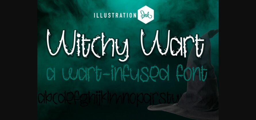 Witchy Wart Font Poster 3
