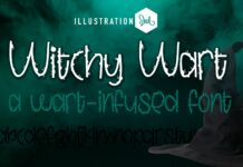 Witchy Wart Font Poster 1