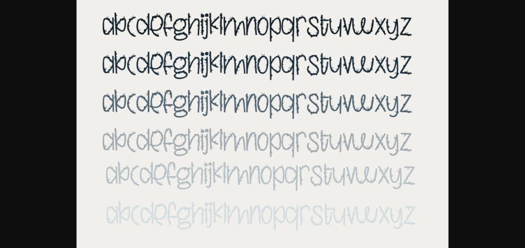 Witchy Wart Font Poster 7