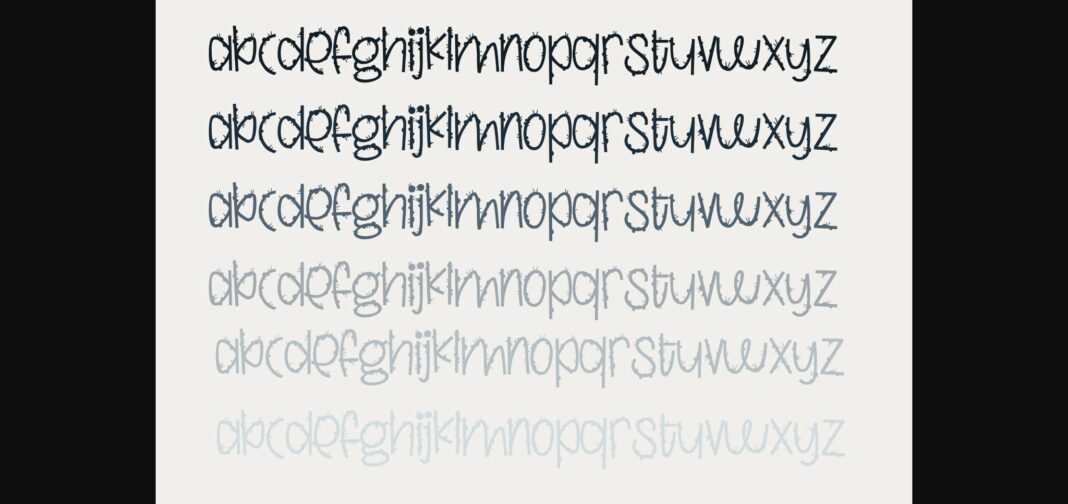 Witchy Wart Font Poster 7