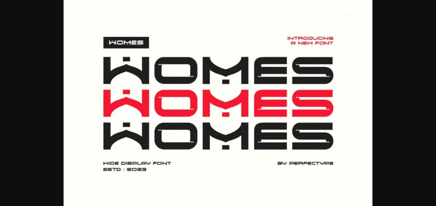 Womes Font Poster 3