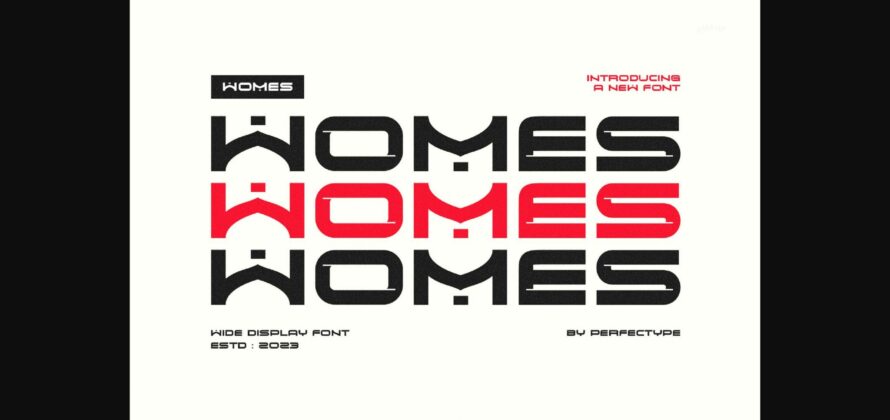 Womes Font Poster 3
