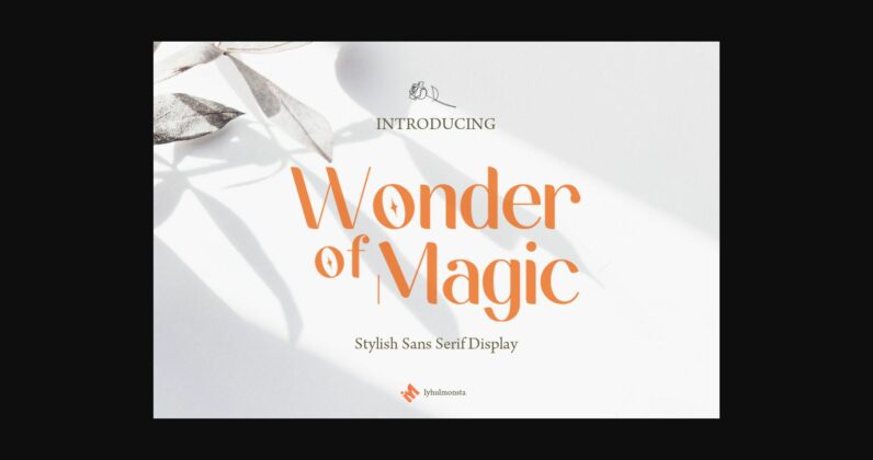 Wonder of Magic Font Poster 3