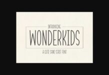 Wonderkids Font Poster 1