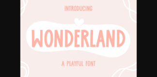 Wonderland Font Poster 1