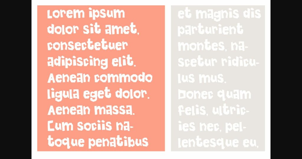 Woodchuck Font Poster 7
