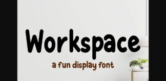 Workspace Font Poster 1
