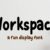 Workspace Font