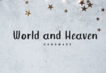 World and Heaven Font Poster 1