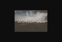 Worldfols Font Worldfols Font Poster 1