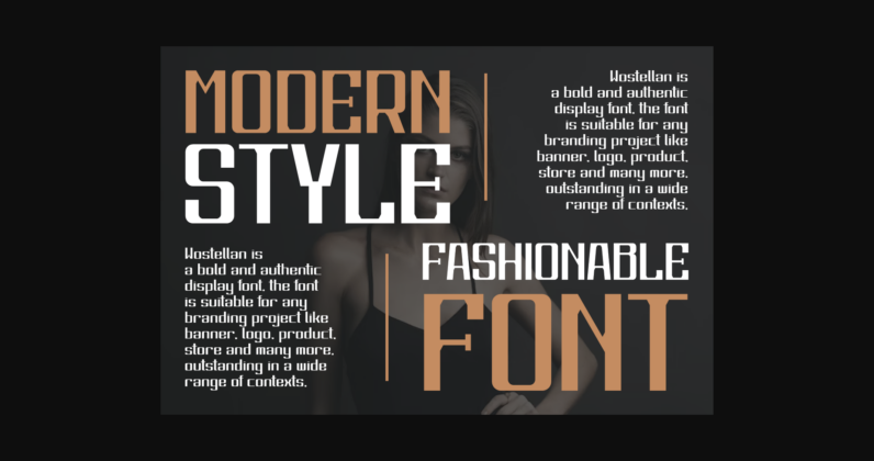 Wostelkan Font Poster 2