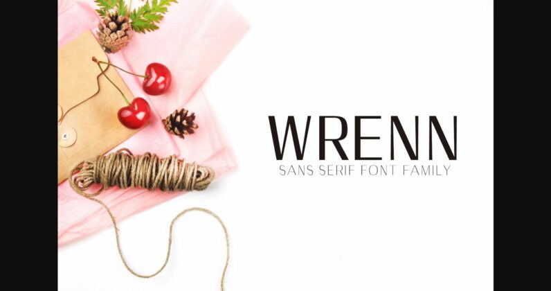 Wrenn Family Font Poster 3