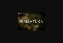 Wrightuka Font Poster 1