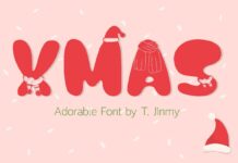 Xmas Font Poster 1