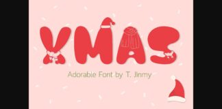 Xmas Font Poster 1
