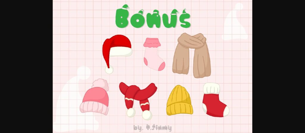Xmas Font Poster 7