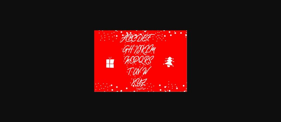 Xmass Pandoro Font Poster 6