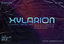 Xylarion Font Poster 1