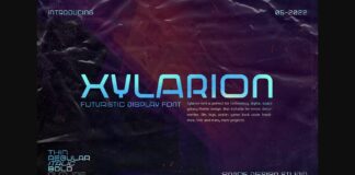 Xylarion Font Poster 1