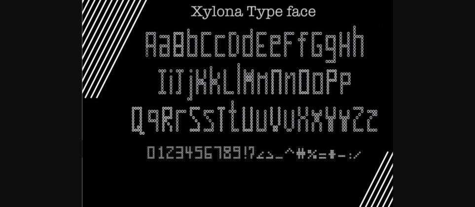 Xylona Font Poster 5