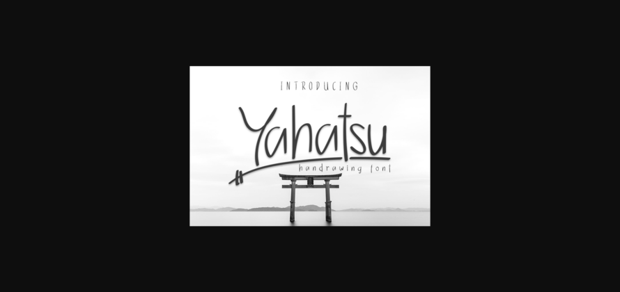 Yahatsu Font Poster 3