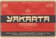 Yakarta Font Poster 1