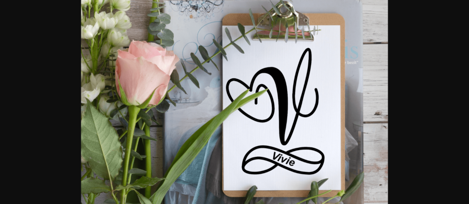 Yash Monogram Font Poster 5