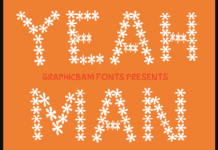 Yeah Man Font Poster 1