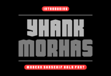 Yhank Morhas Font Poster 1