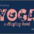 Yoga Font