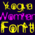 Yoga Woman Font