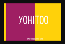 Yohitoo Font Poster 1
