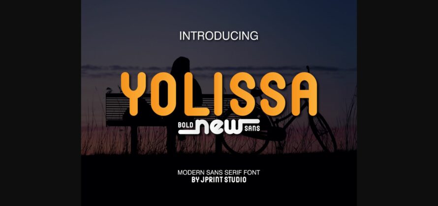 Yolissa Font Poster 1
