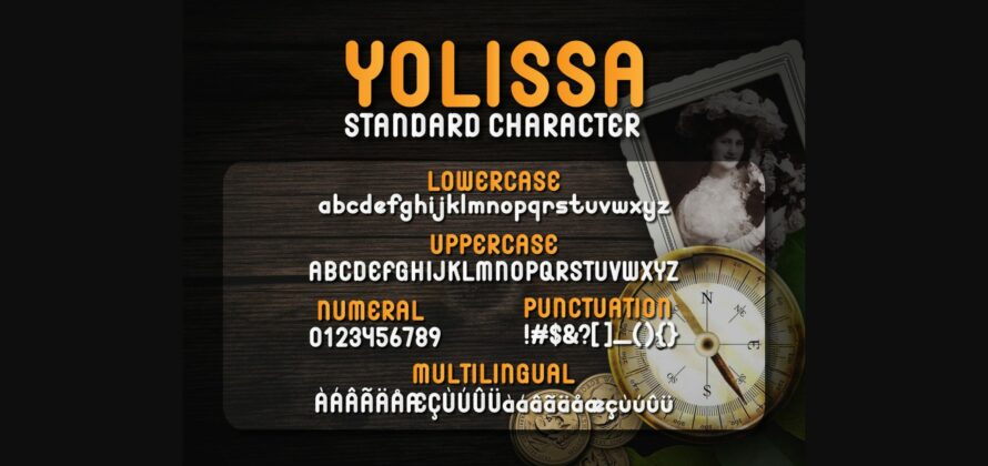 Yolissa Font Poster 7