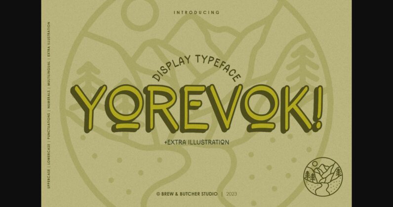 Yorevok Font Poster 1