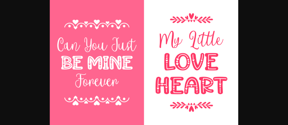 You Are My Lovely Font Poster 5