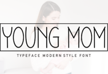 Young Mom Font Poster 1