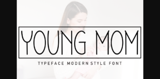 Young Mom Font Poster 1