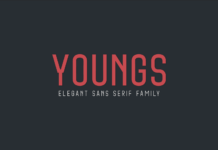 Youngs Font Poster 1